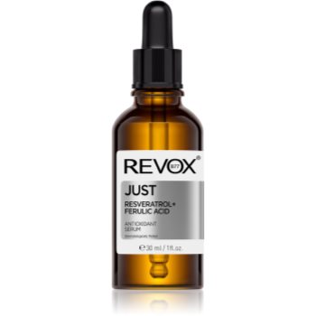 Revox B77 JUST Resveratrol + Ferulic Acid ser antioxidant pentru față și gât - imagine 2